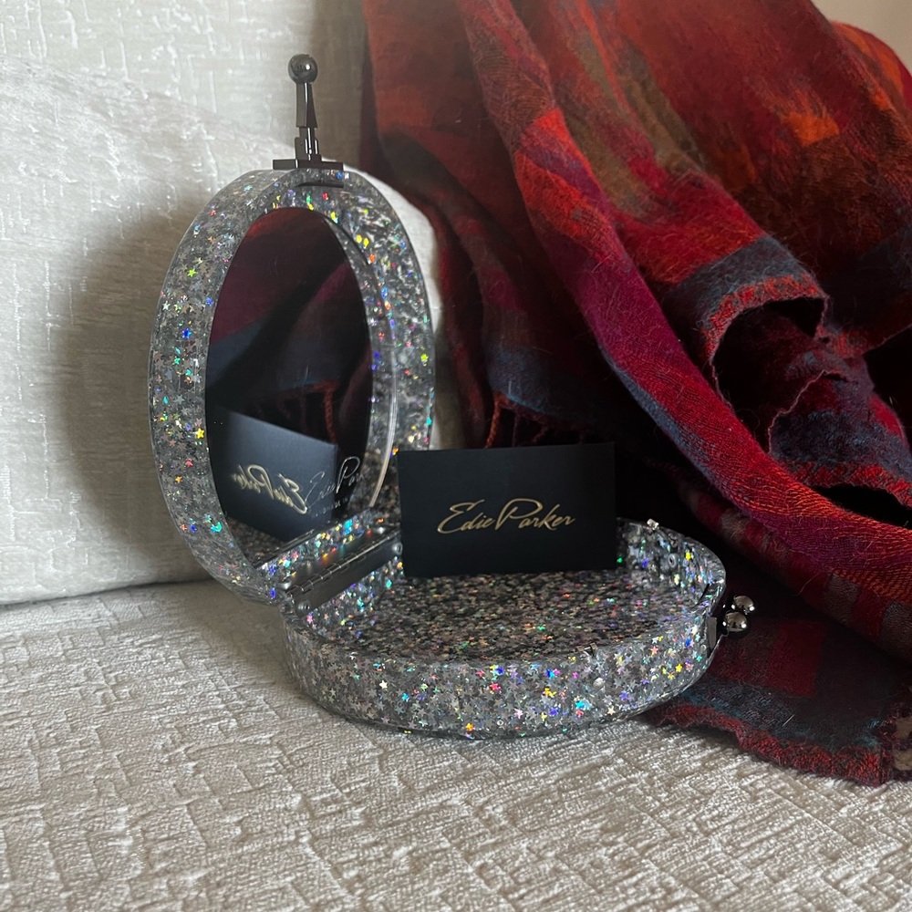 Edie Parker Oscar Half Moon Clutch - Picture 4 of 4